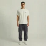 70's Off White Boxy Tee - Görsel 3