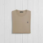 Logo Beige T-Shirt - Görsel 5