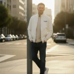 Vintage White Fullzip Jacket-premium-cotton