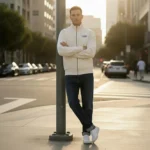 Vintage White Fullzip Jacket-premium-cotton