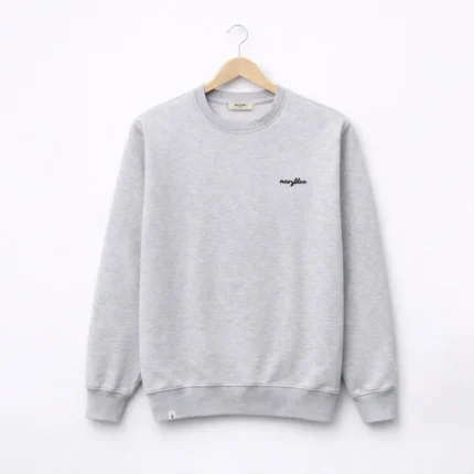 Navy Crew Unisex Sweatshirt-premium-cotton