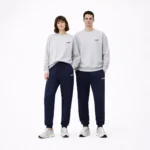 Navy Crew Unisex Sweatshirt-premium-cotton
