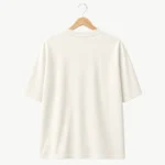 Plain Off White Unisex T-Shirt - Görsel 6