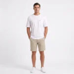Pocket White Unisex T-Shirt - Görsel 5