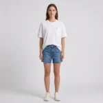 Pocket White Unisex T-Shirt - Görsel 3